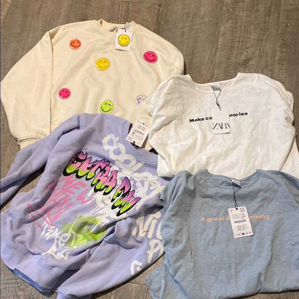Colorful Kids Sweatshirt Set